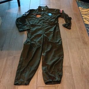 NWOT Spooktacular Men’s Adult Size XL Top Gun Halloween Dress Up Costume
